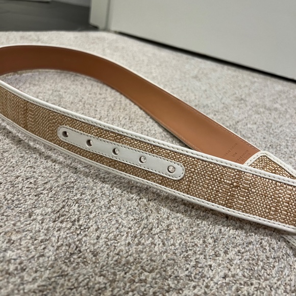 Zimmermann White and Tan Woven Belt main image 5